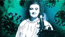 Virologin June Almeida | Bild: BR, picture alliance/Zoonar/Alexander Vasilyev; Montage: BR